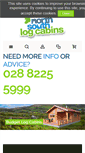 Mobile Screenshot of northsouthlogcabins.ie